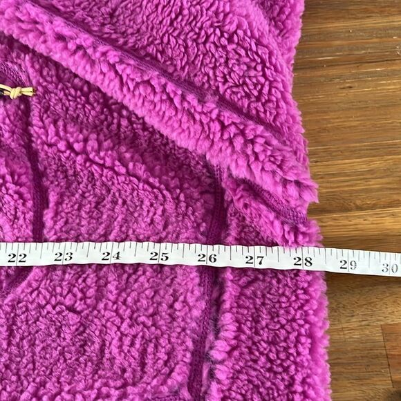 The North Face 2XL Extreme Pile Full Zip Fleece Jacket Purple Cactus Flower NWT - Picture 11 of 12